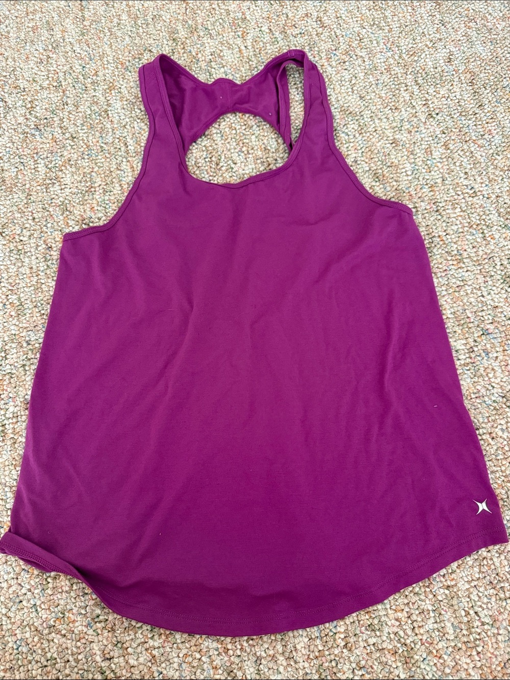 Women’s Racerback Tank Top in Plum